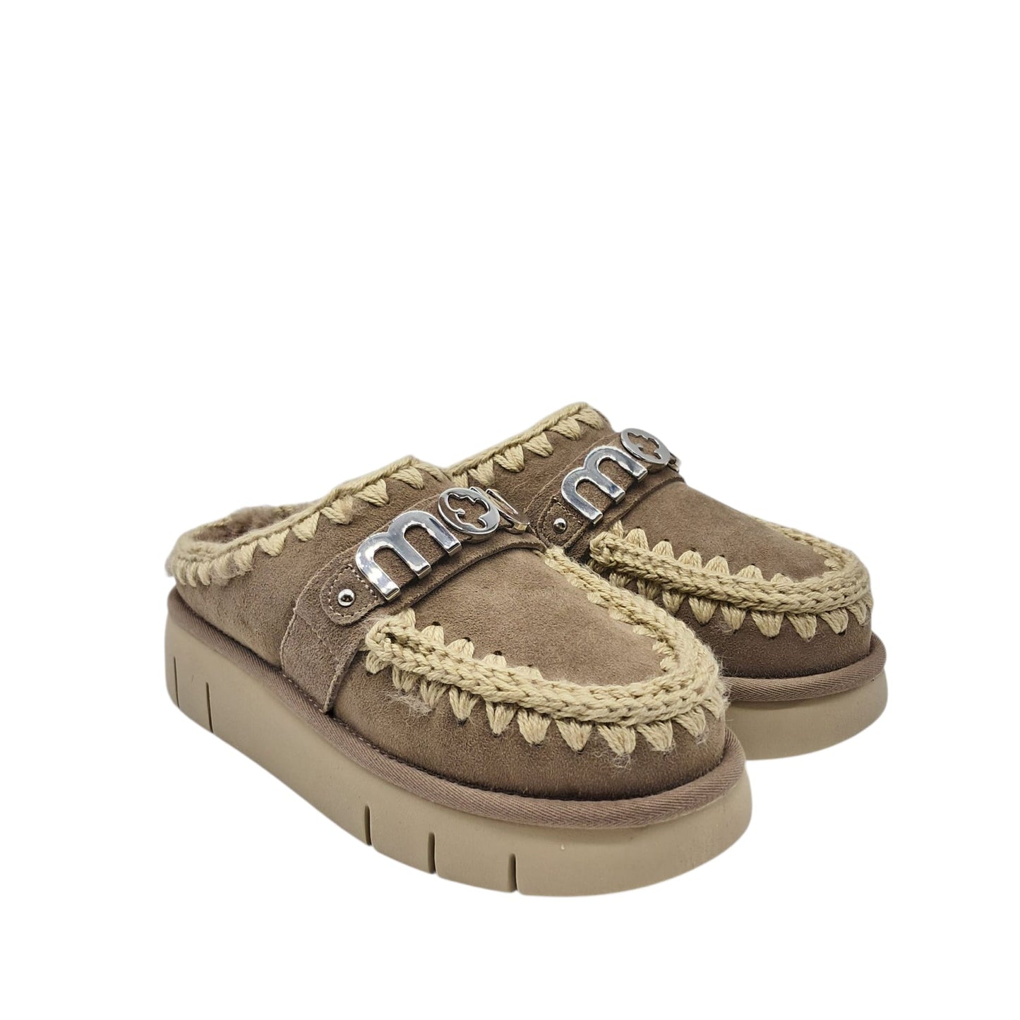 Mou bounce clog metal logo