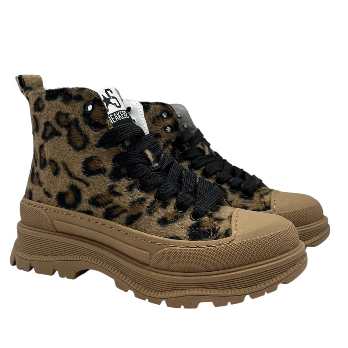 2star sneakers leopardo