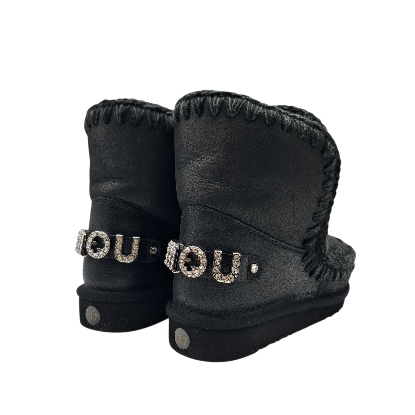 Mou eskimo 18 rhinestones logo strass