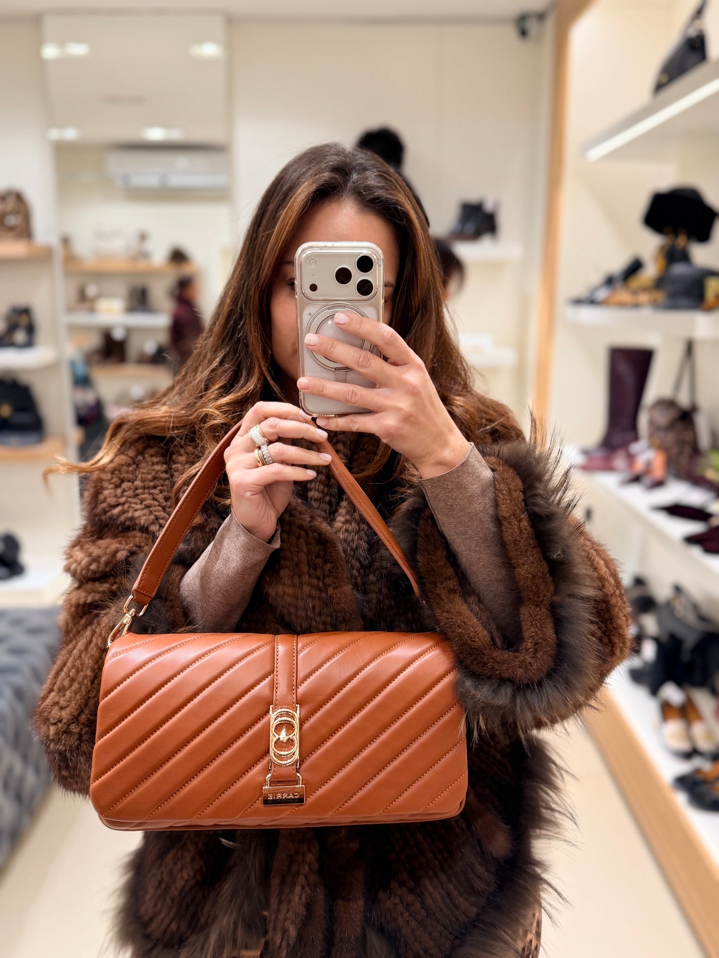 La carrie bag plumar