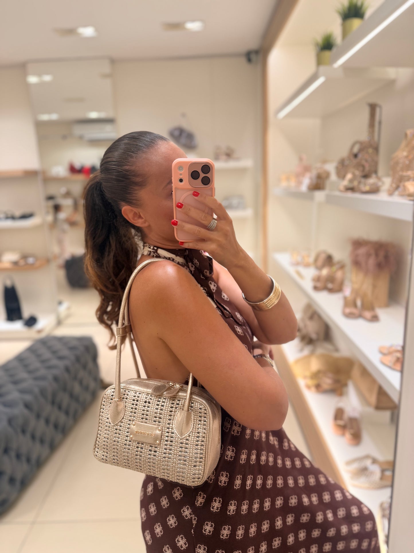 La carrie baguette gold
