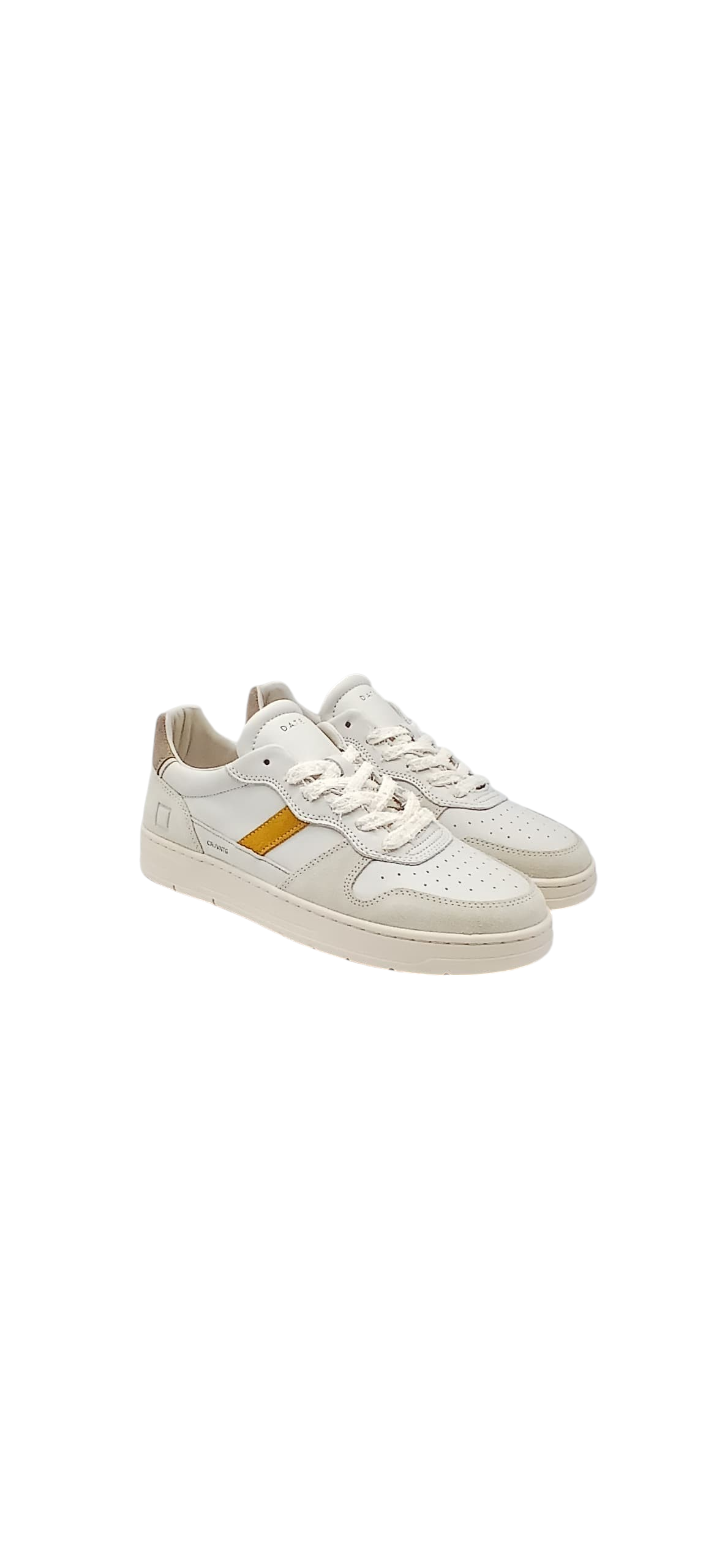 D.A.T.E. COURT 2.0 VINTAGE CALF IVORY