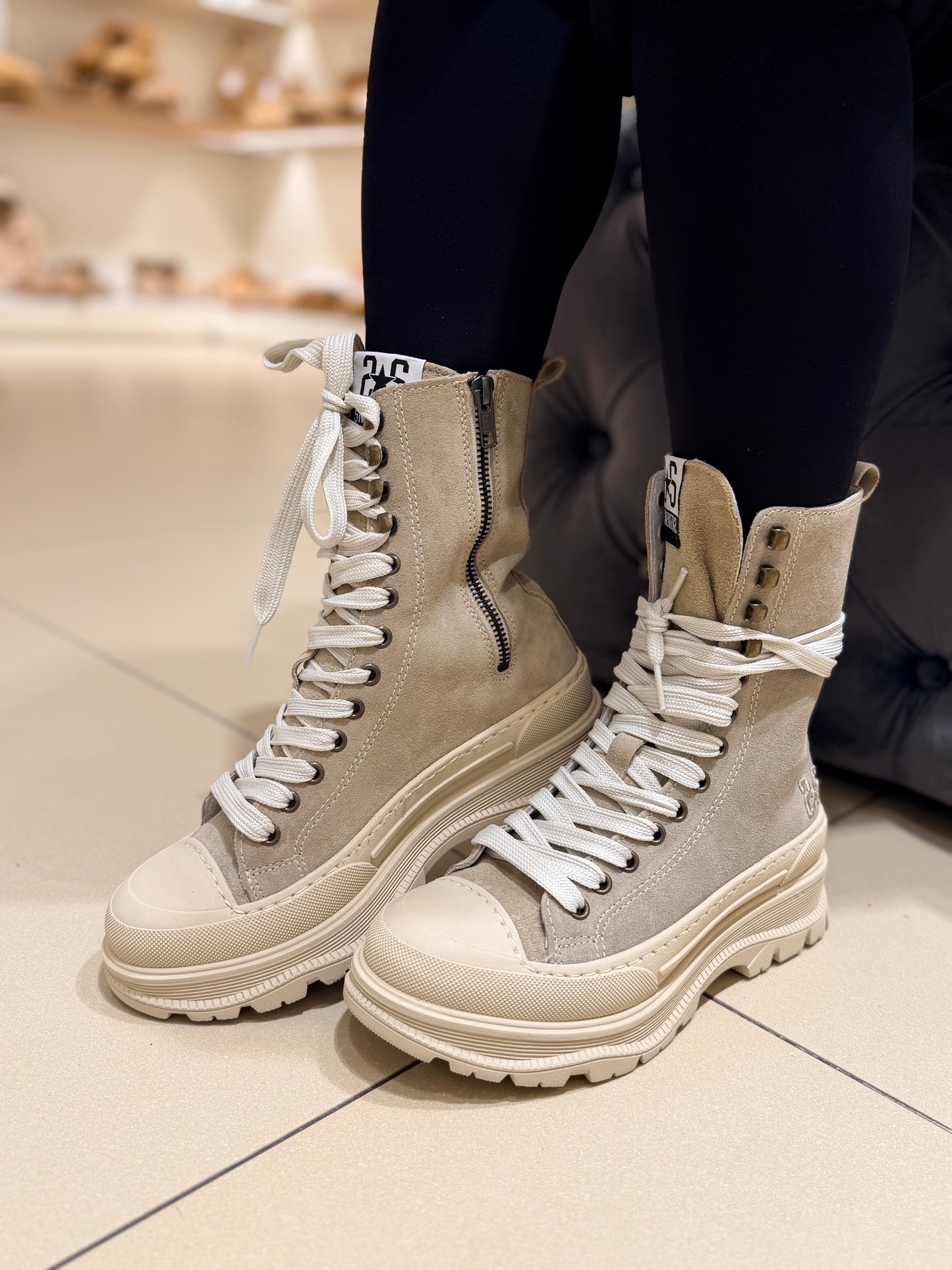 2star stivaletto beige