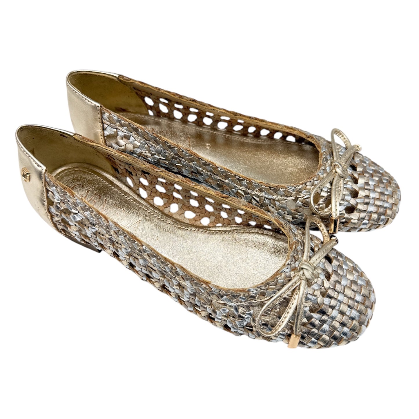 Carmela ballerina gold intreccio
