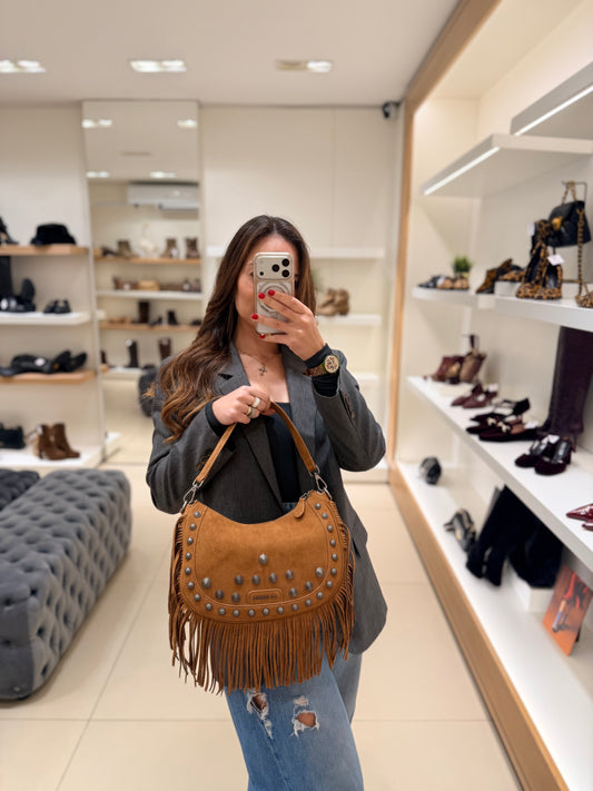 La carrie bag Aztec frange