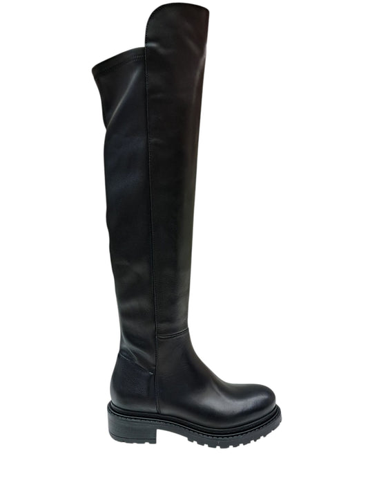 Metisse stivale vitello nero