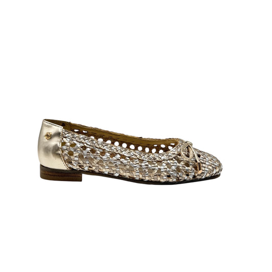 Carmela ballerina gold intreccio