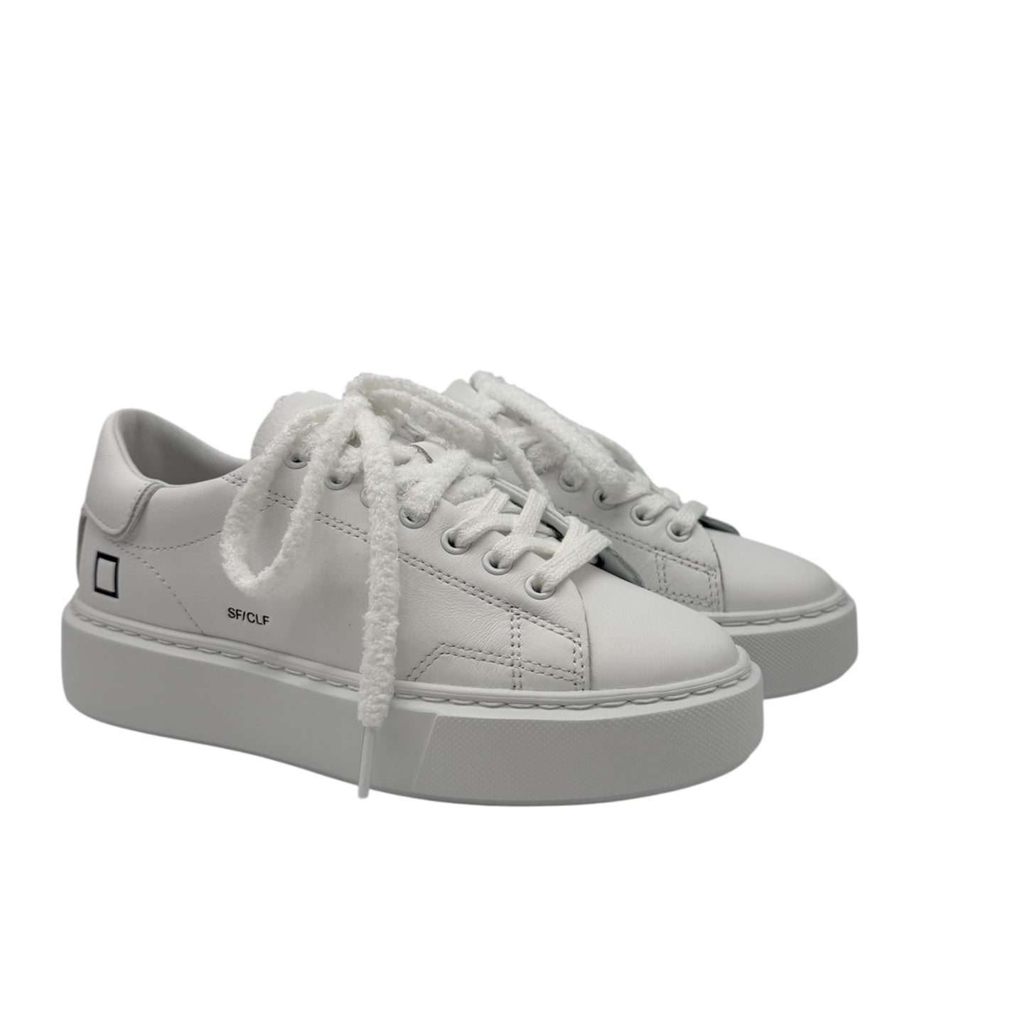 D.A.T.E sfera calf white