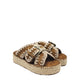 Mou jute sandal cognac