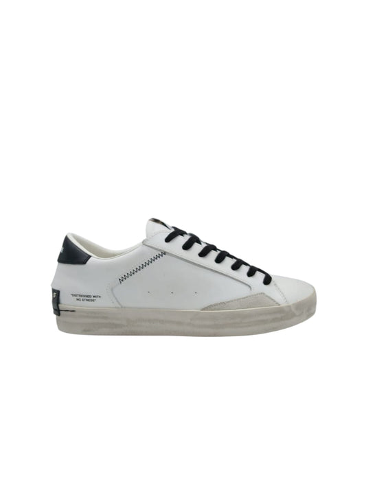Crime London distressed white/black