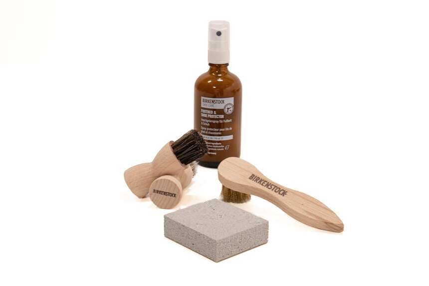BIRKENSTOCK suede leather care set