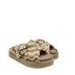 Mou criss-cross raffia
