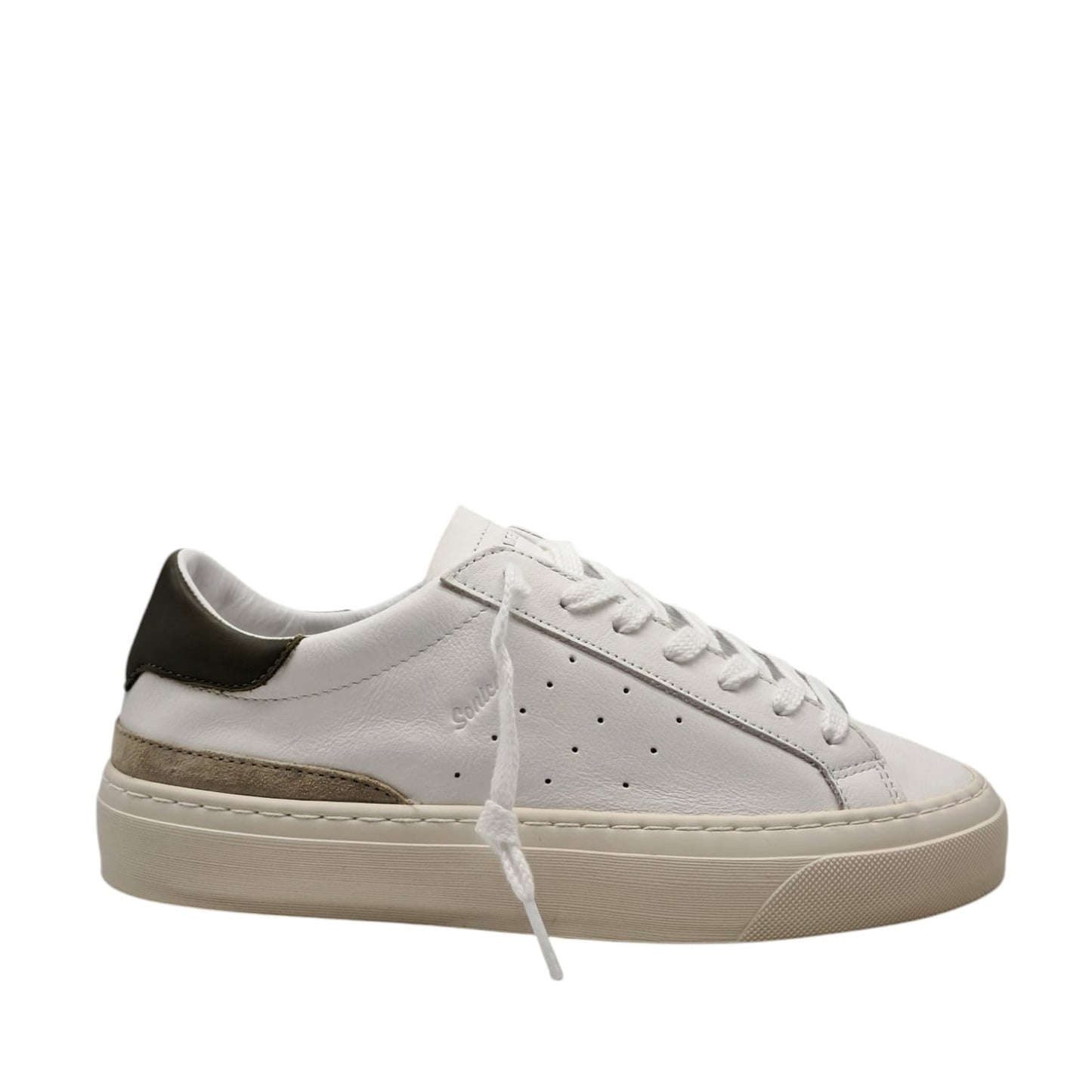 D.A.T.E sonica calf white