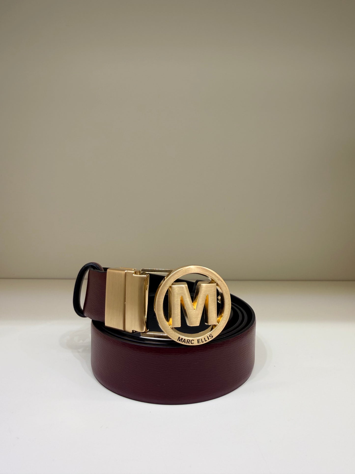 Marc Ellis cintura bordeux