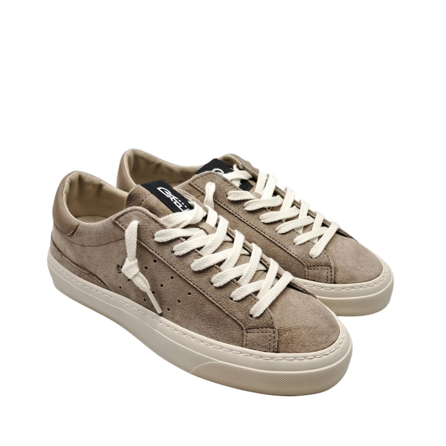 D.A.T.E sonica suede taupe