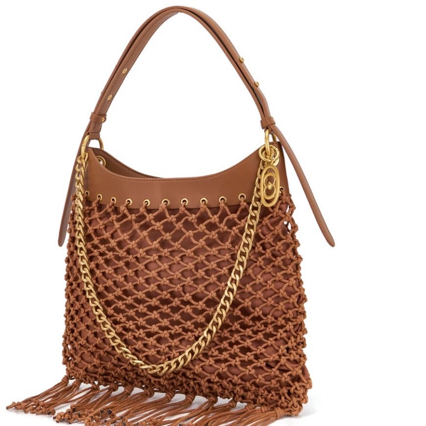 La carrie a spalla frange