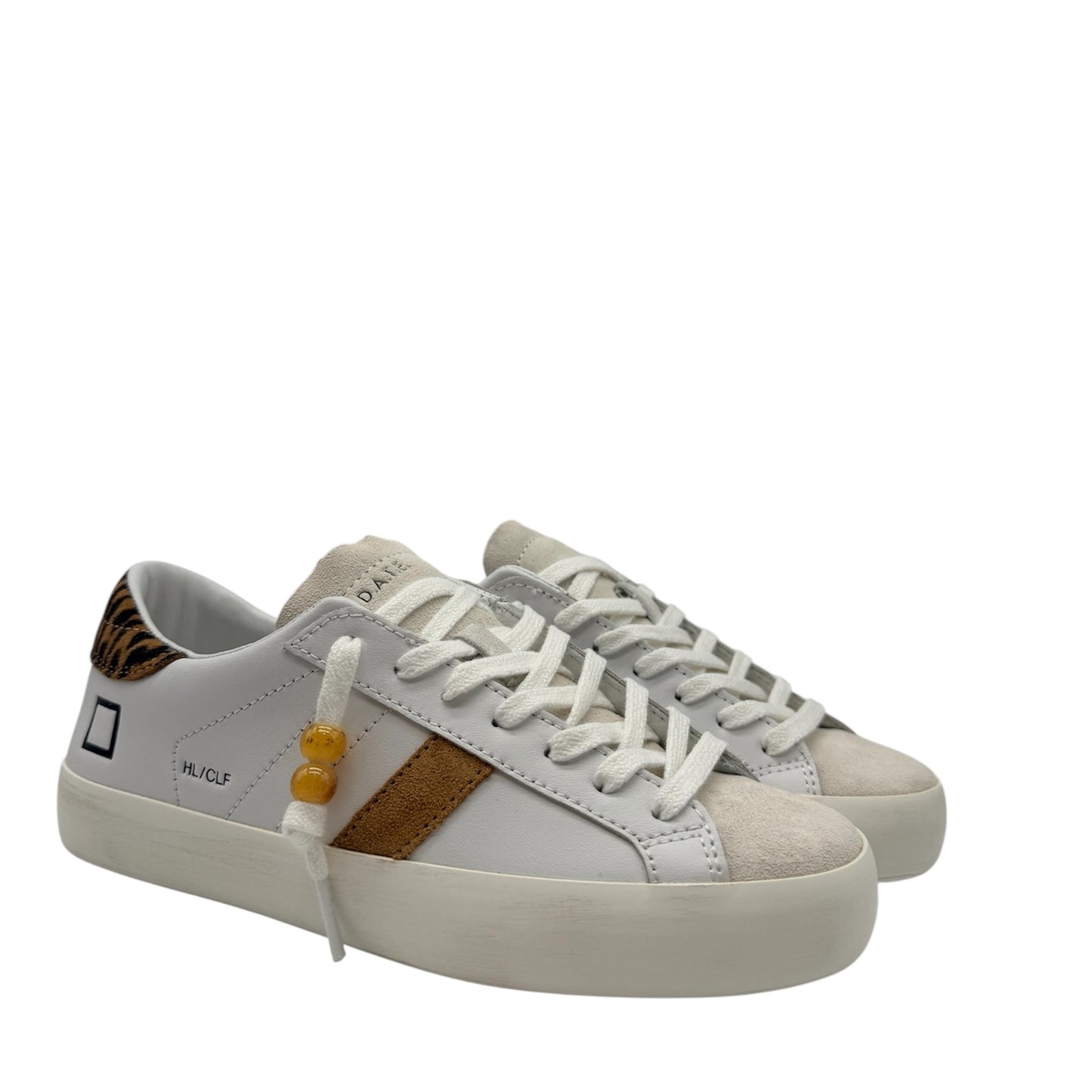 D.A.T.E hillow calf white leopard
