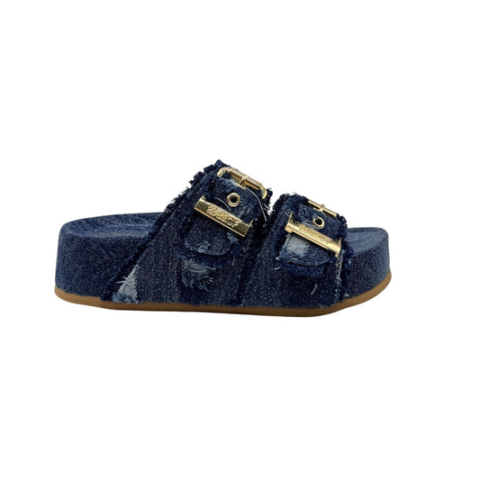 Colors of California platform denim