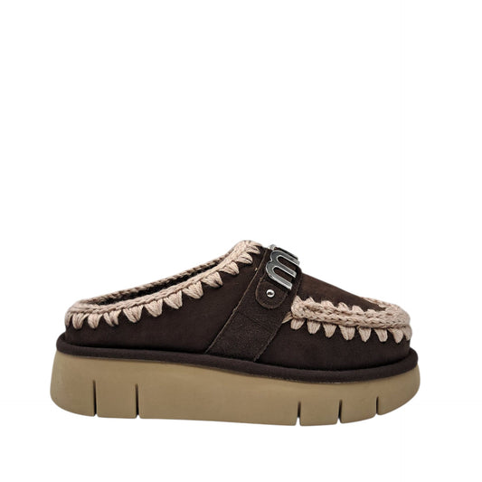 Mou bounce metal logo Mocha