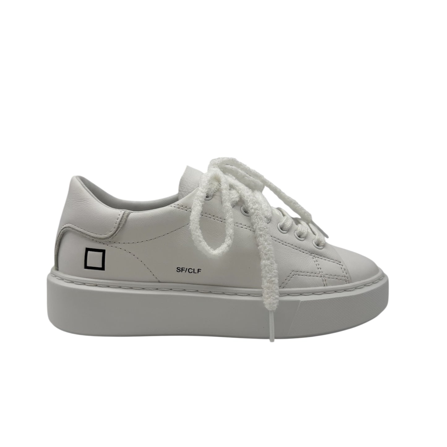 D.A.T.E sfera calf white