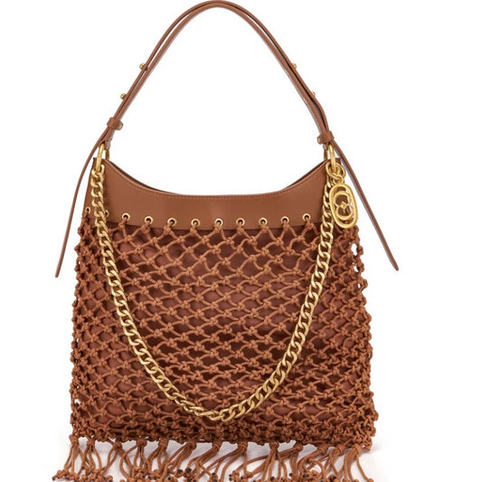 La carrie a spalla frange