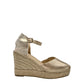Alhamas espadrillas gold