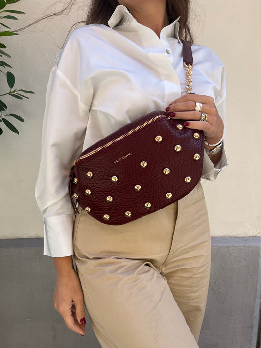 La carrie marsupio burgundy