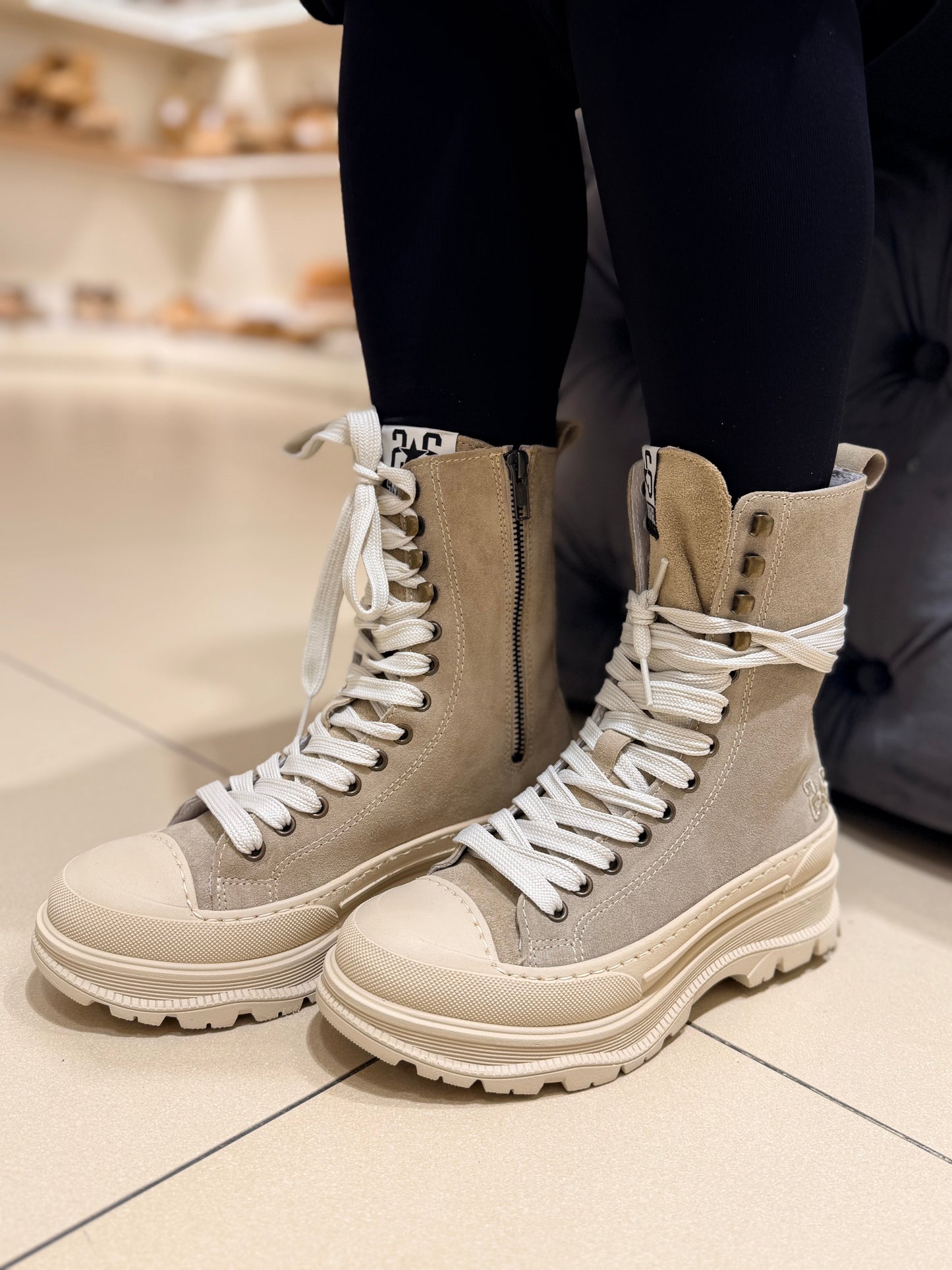 2star stivaletto beige