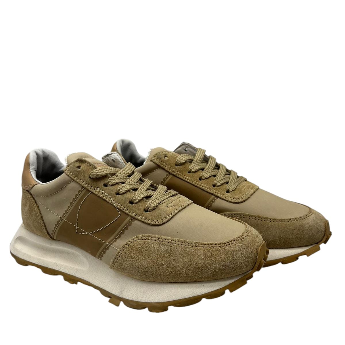 Philippe Model Sneaker Running Tour Donna, Beige