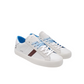 D.A.T.E HILL LOW VINTAGE CALF WHITE-TURQUOISE