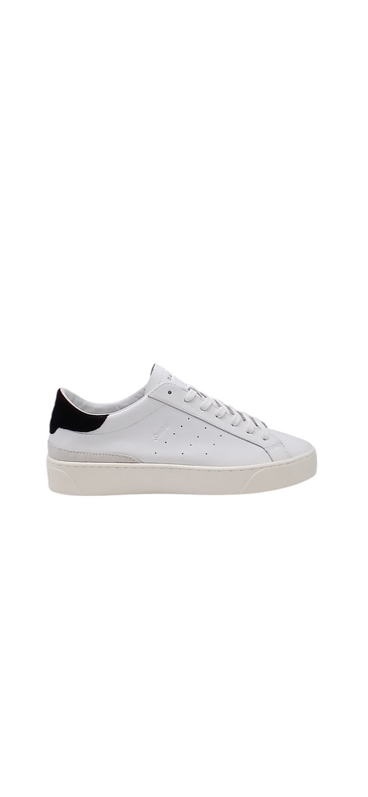 D.A.T.E Sonica Calf White-Black