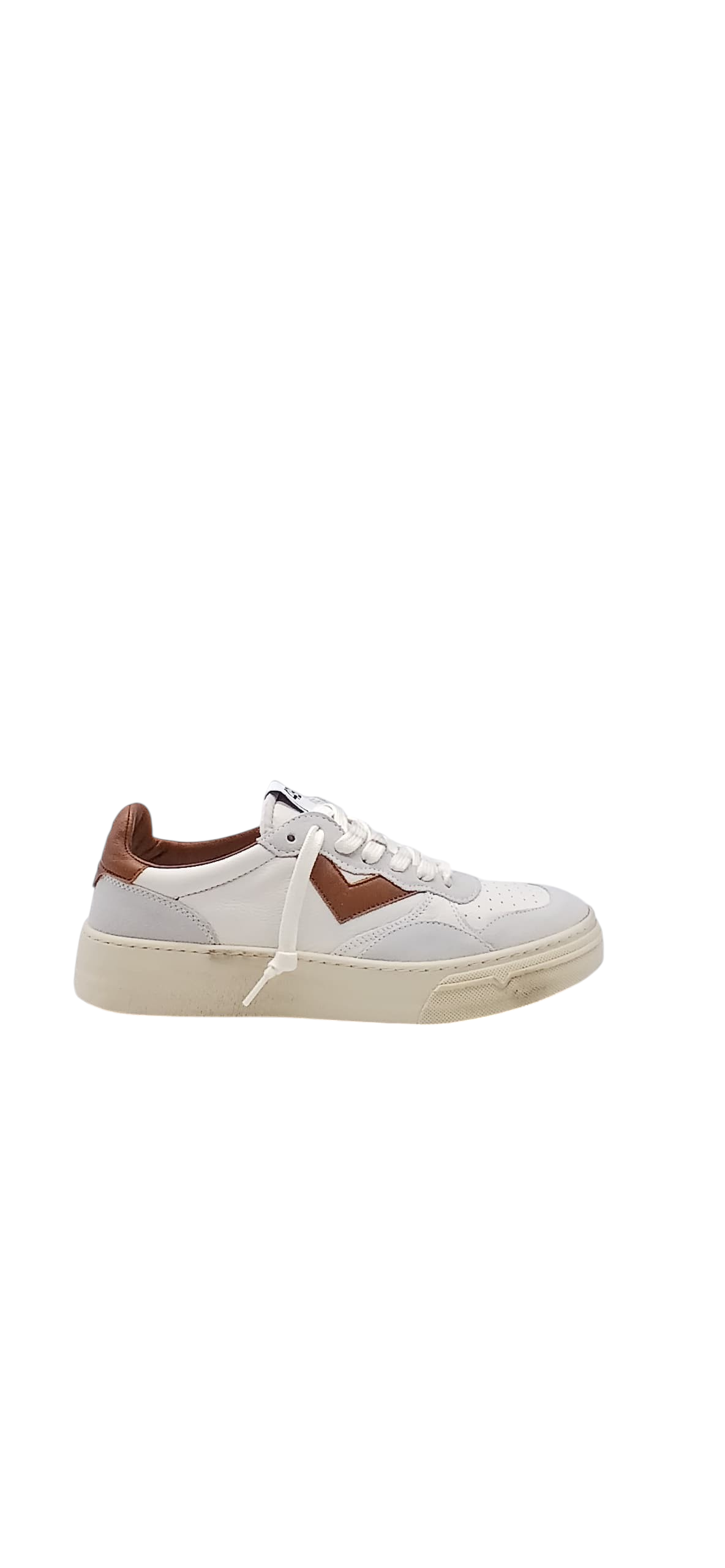 4B12 Hyper Sneakers Uomo Pelle Biscuit
