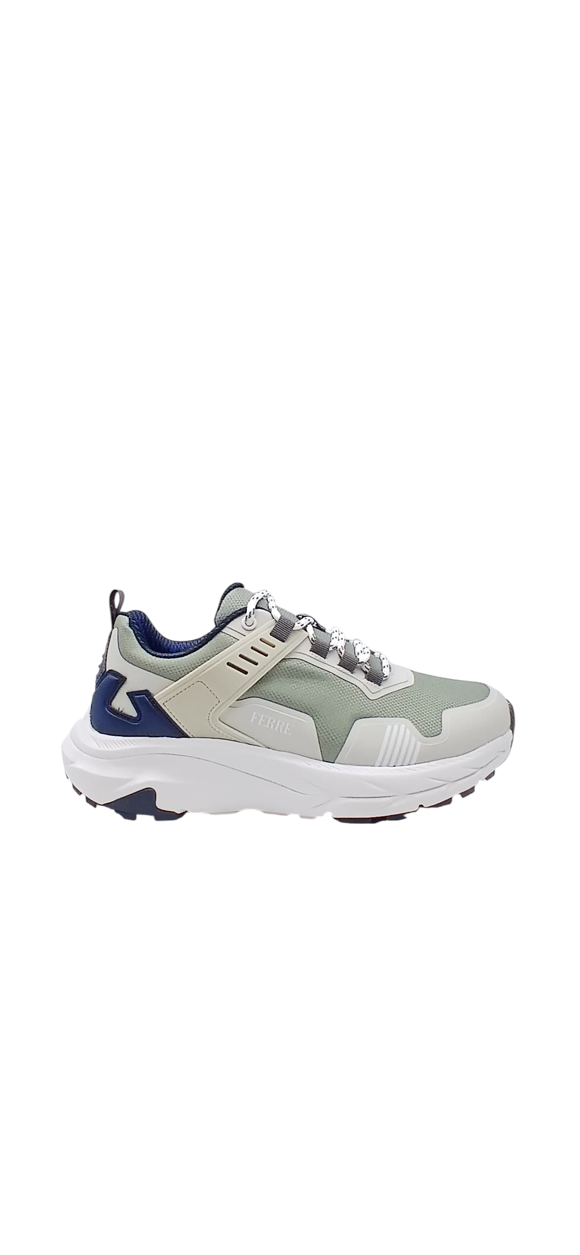 FERRE Sneakers Pelle Marine/Royal