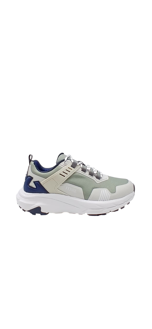 FERRE Sneakers Pelle Marine/Royal